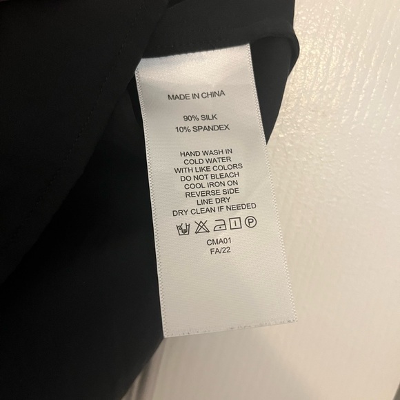 Quince washable silk tee, medium - Picture 4 of 6